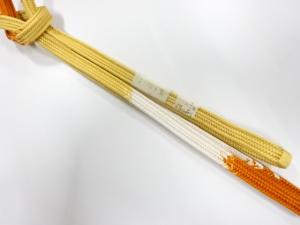 未使用品　正絹　手組帯締め